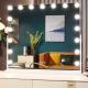 Makeup Countertop Vanity Mirror 5x Lighted 360 Degree Rotated