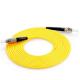 FC-ST Patch Cord Pigtail Yellow Multiple Connection Points LSZH PVC Jacket