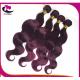 Guangzhou Wholesale 100% Human Hair Weaving Burgundy 99J# Brazilian Virgin Hair