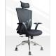 Adjustable Headrest Mesh Chair Fabric Multifunctional Ergonomic High Back Boss Chair