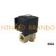 6604 6605 CEME Type Brass Solenoid Valve 1/4'' NPT 2/2 Way NC 24VDC 220VAC