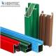 Customerized Aluminum Window Extrusion Profiles Wooden Finished 6005 / 6061 /