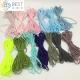 Stretch Soft Flat Elastic Cord Disposable Mask Colourful Earloop Band 3.5mm 5mm