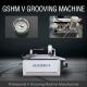 Touch Screen High Speed V Grooving Machine For Kitchen Cabinet Stainless Steel Processing