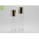100ml 120ml Liquid Moisturizing Lotion Cosmetic Bottles Glass With Gold Plastic Screw Cap