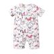 Good Quality Custom And Stock 100% Cotton Baby Onesie Jumpsuit Low Price Baby Romper for Summer