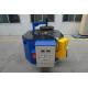 1200KG Blue Tilting Electric Crucible Melting Furnace For 280 Kg/H Iron Steel Outshell