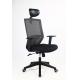 S Curve Swivel Office Chairs 500lbs Black Nylon Mesh 0.166m3 CBM