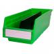 PP Shelf Bin Workbench Stackable Solid Box for Tool Spare Parts Storage in Office