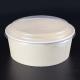 1000ml White Paper Bowls Disposable Serving Bowls Food Containers