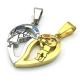 Tagor Stainless Steel Jewelry Fashion 316L Stainless Steel Pendant for Necklace PXP0616