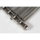                  Stainless Steel Conveyor Belt Metal Chain Plate Mesh Belt with Baffle             