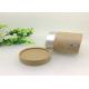 Kraft Label White Ink Printing Paper Tube Packaging For Cosmetic Gift