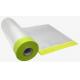 Folded Pre Taped Masking Disposable Car Paint PE Masking Film