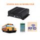 Anti - viabration 4CH 720P SD Card Car AHD Mobile DVR For School Bus