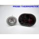 Built In Oven Safe Meat Thermometer , Dial Style High Temp Oven Thermometer