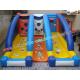 Reinforced Safe Inflatable Sports Games Football / Soccer Goal Post CE / EN14960