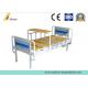 Wooden Batten Surface medical Hospital Beds With Plastic Bowls Base (ALS-M248)