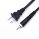 UL Type Power Cord UL 2Pin With 360 Degree Swivel 3A 125V For Household Appliances Hair Dryer And Straightener