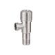 Bathroom Faucet Angle Valve Chrome Stainless SUS 201 Male Connection