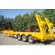 TITAN VEHICLE 3 axles low bed semi trailer truck for heavy duty