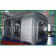Inflatable Garage Tent Grey Large Inflatable Tent Drive - In Workstation Inflatable Spray Paint Booth With Filter