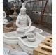 BLVE White Marble Lord Shiva Shakti Statue Garden Buddha Statue Fountain Hindu God Stone Sculpture Life Size Indian