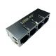 XFATM9K-COMBO4-4MS 10/100Base-T 4 Ports Rj45 Modular Pcb Jack Side Entry