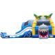Shark Inflatable Fun House Bouncer Castle , Rental Small Inflatable Bounce House