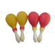 Plastic maracas with wood handle  / Music Toy / Orff instruments / Promotion gift AG-PS7-1