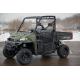 Polaris Ranger Xp 900 Sage Green Gas Utility Vehicles With Windshield And Doors