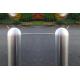 Anti Car Rolling Stainless Steel Bollards For Traffic Police Enforcement / Road Administration