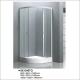 Bathroom Sliding Door Shower Enclosures / Glass Shower Cubicle With Sector Tray