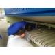 Safe Automatic Ironing Folding Machine Double Channels Design High Thermal Efficiency