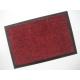 Commercial red Cotton Door Mat with PVC backing outstanding colorfast