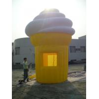 Portable Inflatable Ice Cream Booth For Show Display , Advertising Inflatables