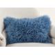 Luxury 100% Real Mongolian Fur Pillow For Home Bedroom Decorative 12 X 20