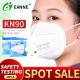 4 Ply Meltblown Disposable KN90 Particulate Filtering Mask