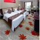Apartment Modern Carpet Tiles 80% Wool 20% Nylon Jacquard Style