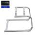 Office Swivel Chair Accessories Chrome Bow Frame Metal Chair Frame Flat Tube Base