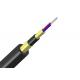 Outdoor 2core Fiber Optic Armoured Cable G657A2 Mini ADSS Power cable Aramid yarn