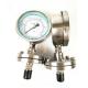 Top quality Stainless steel silicone oil filled pressure gauge