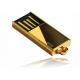 Laser Engraving Golden 8GB Mini USB Flash Drive