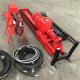 AC Motor DTH Rotary Drilling Rig Portable Rock Drill Rig 4kw
