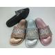 Size 36-41 Sliver Outsole Pu Upper Magic Slide Sandals