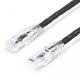 Customizable 26AWG UTP Cat6 Fiber Optic Patch Cord for 4G Network Round/Flat Manufacturers