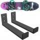 Carbon Steel Snowboard Wall Rack Ski Wall Mount Display with Solid Metal Shelf Brackets