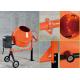 Mini Electric Concrete Mixer 120 Liters Capacity 370W Motor Power 115v / 60hz