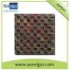 Natural solid wood mosaic for wall decoration