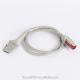 8 Pin 24V To 1X8P Printer Grey 12V Powered USB Cable Assembly